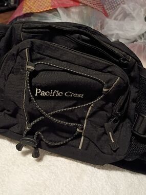Black  Waist Pack. New